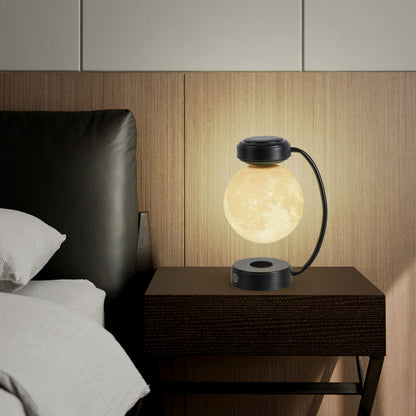 3D Moon LED Lamp, Wireless Magnetic Levitation Night Light, Rotating Floating Ball 