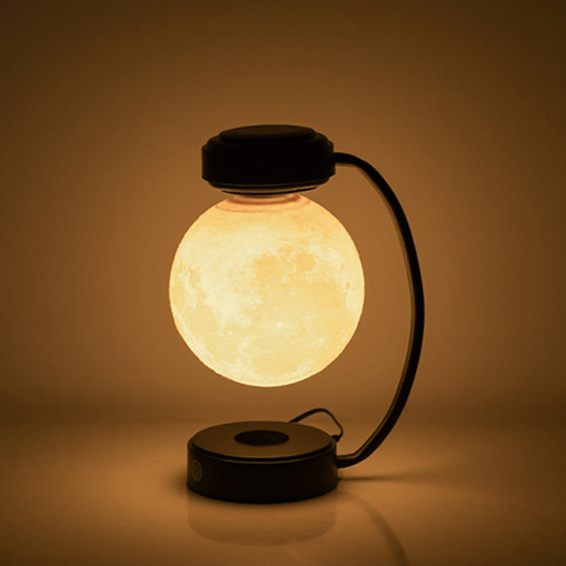 3D Moon LED Lamp, Wireless Magnetic Levitation Night Light, Rotating Floating Ball 